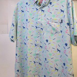 Simply Southern 100% Cotton Hawaiian Pocketed Shirt